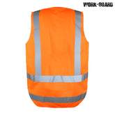 R462X Work-Guard Hi Visibility Safety Vest Day/Night